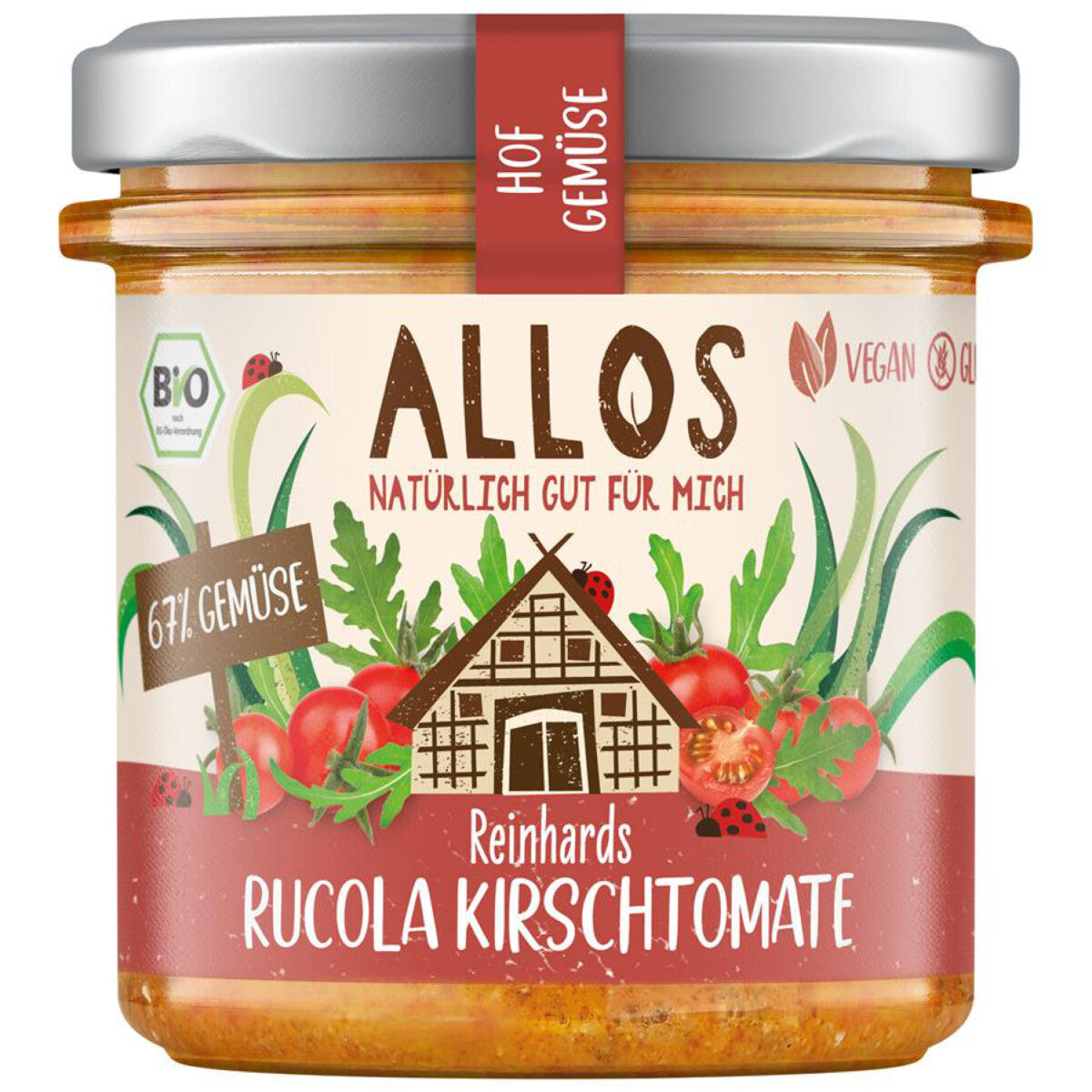 ALLOS Reinhards Rucola Kirschtomate - 135 g