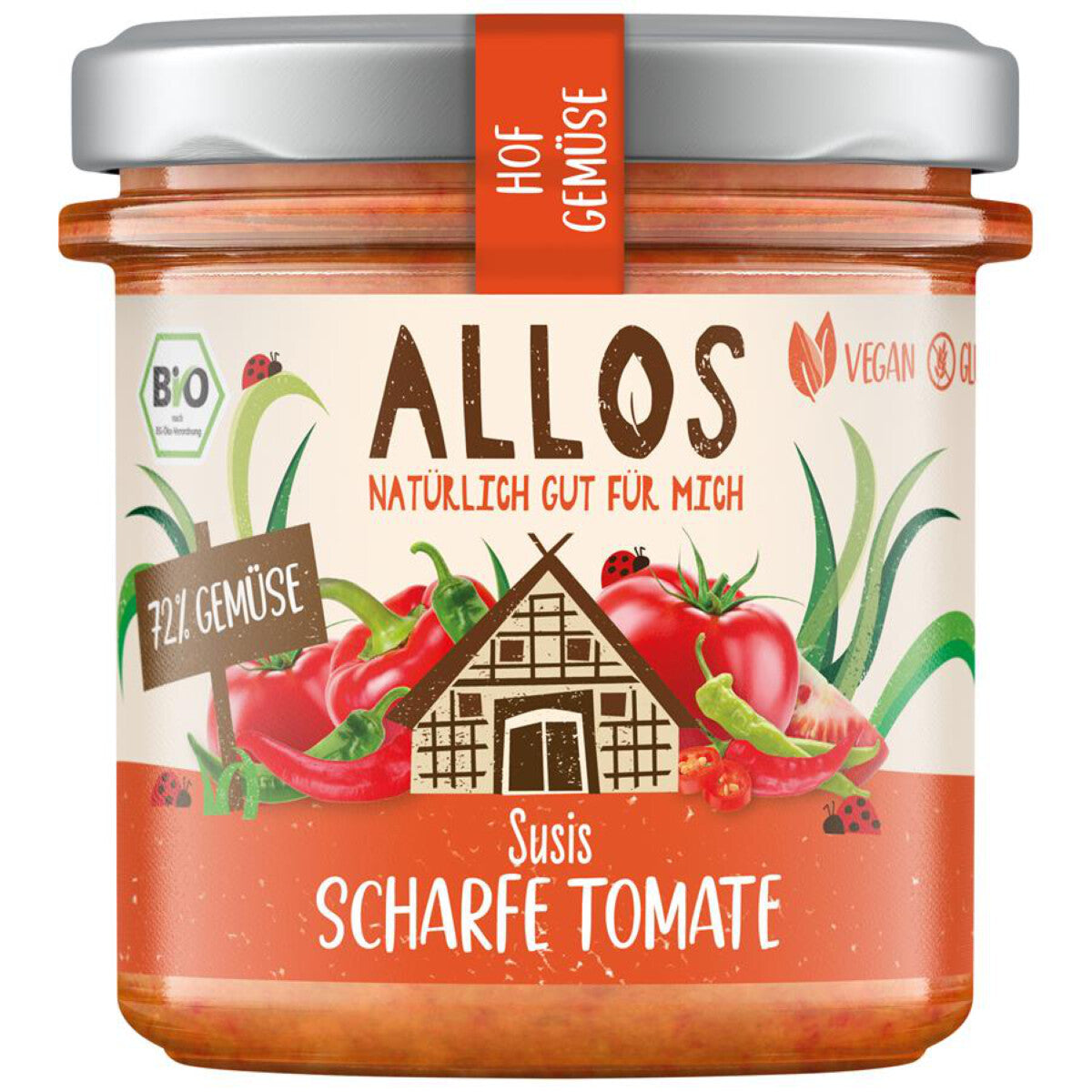 ALLOS Susis scharfe Tomate - 135 g