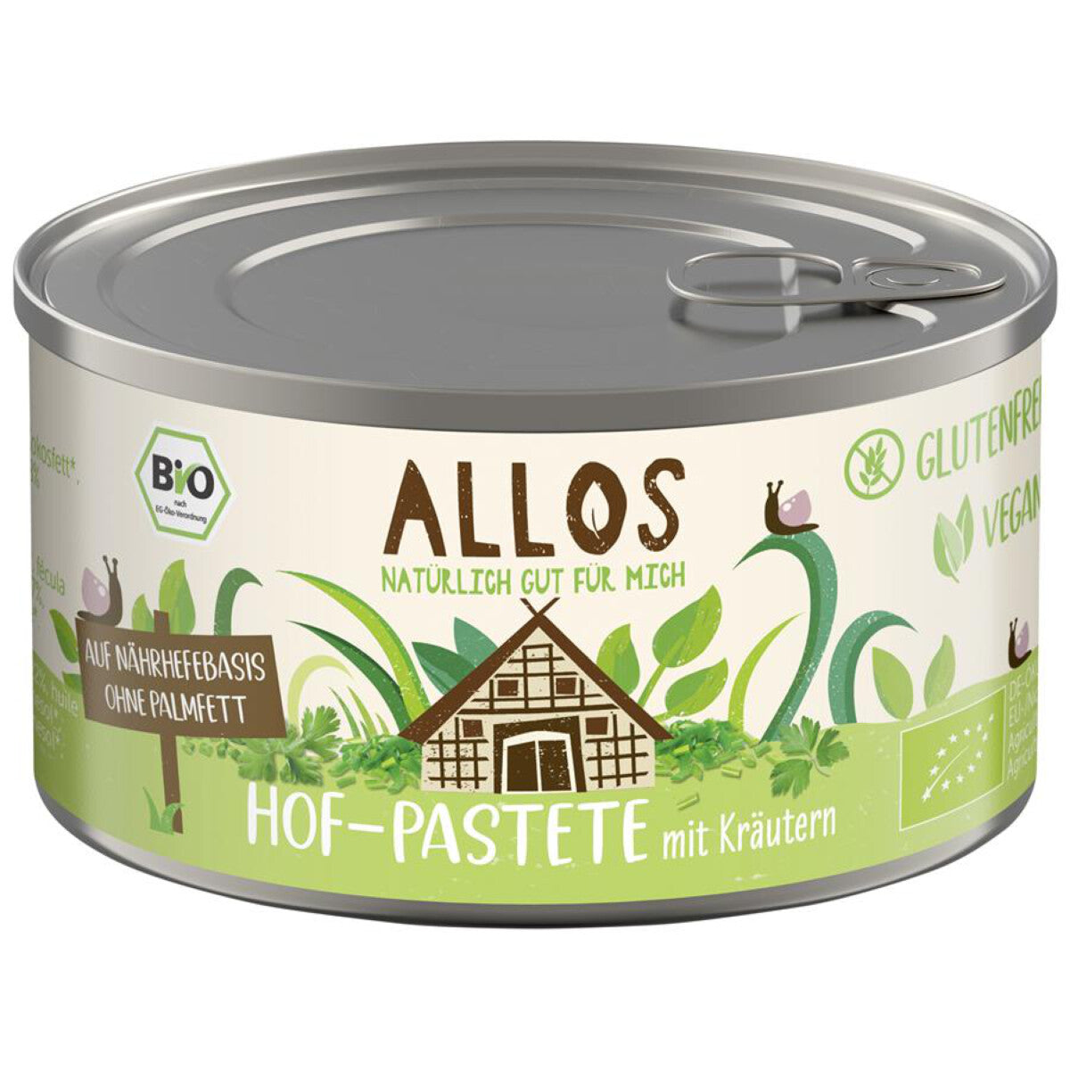 ALLOS Hof-Pastete mit Kräutern -125 g
