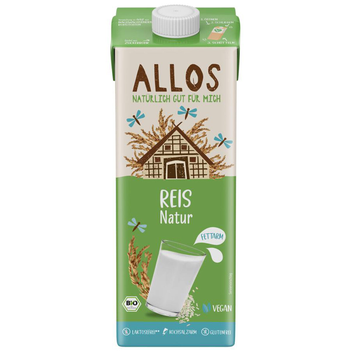 ALLOS Reis Drink naturell - 1 l