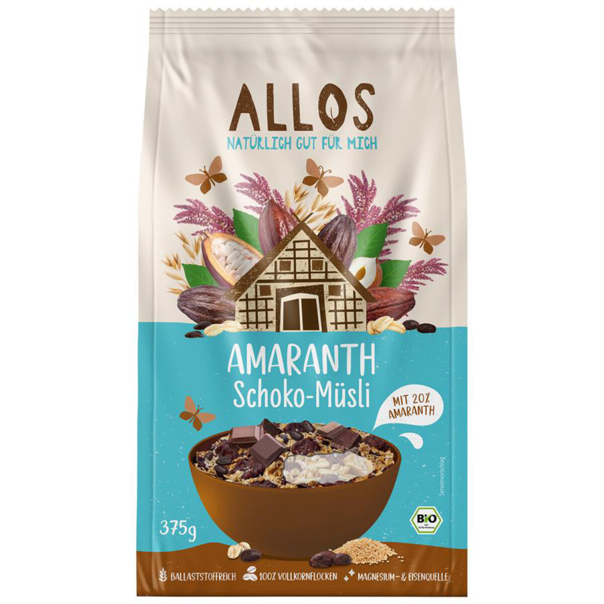 ALLOS Amaranth Schoko Müsli - 375 g