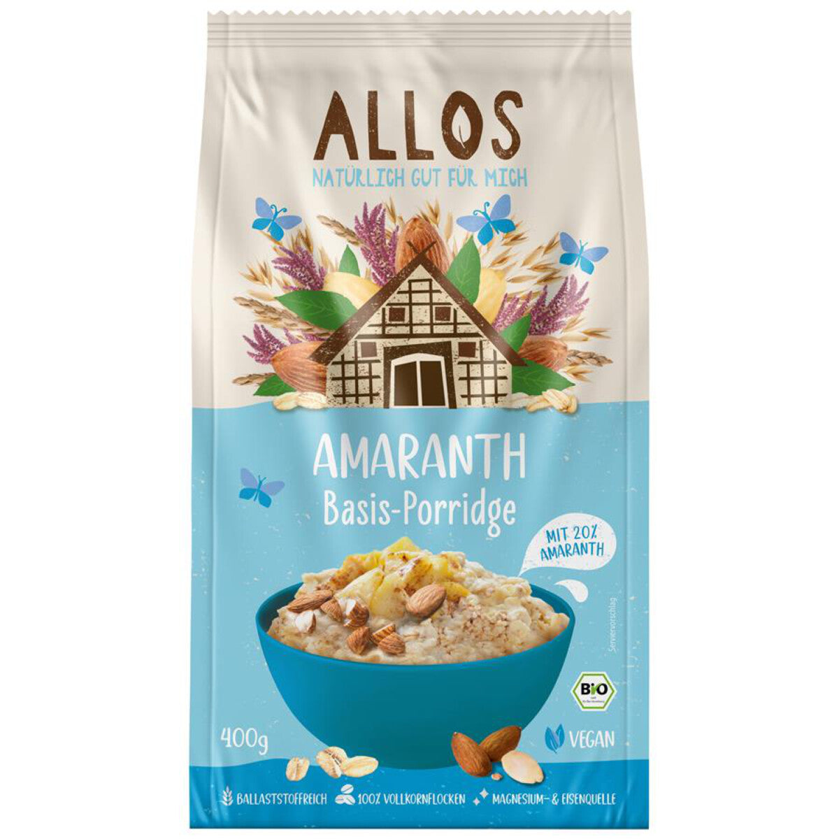 ALLOS Amaranth Frühstücksbrei Basis - 400 g