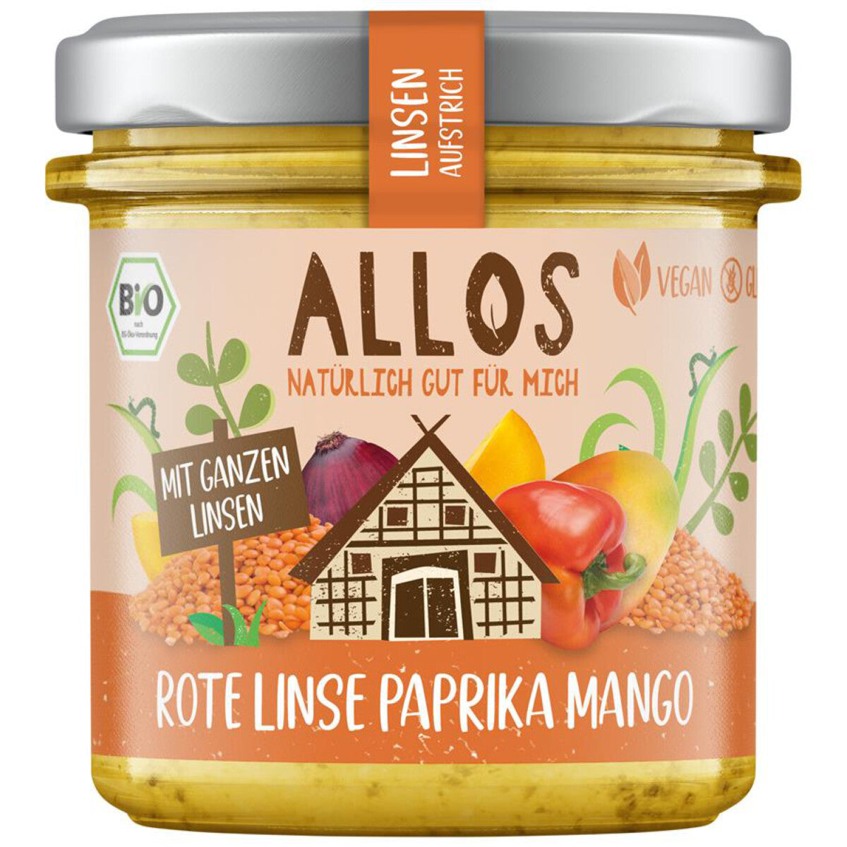 ALLOS Rote Linse Paprika Mango - 140 g