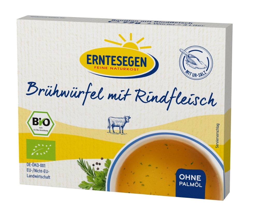 ERNTESEGEN-Brühwürfel mit Rindfleisch-ohne Palmöl-72g