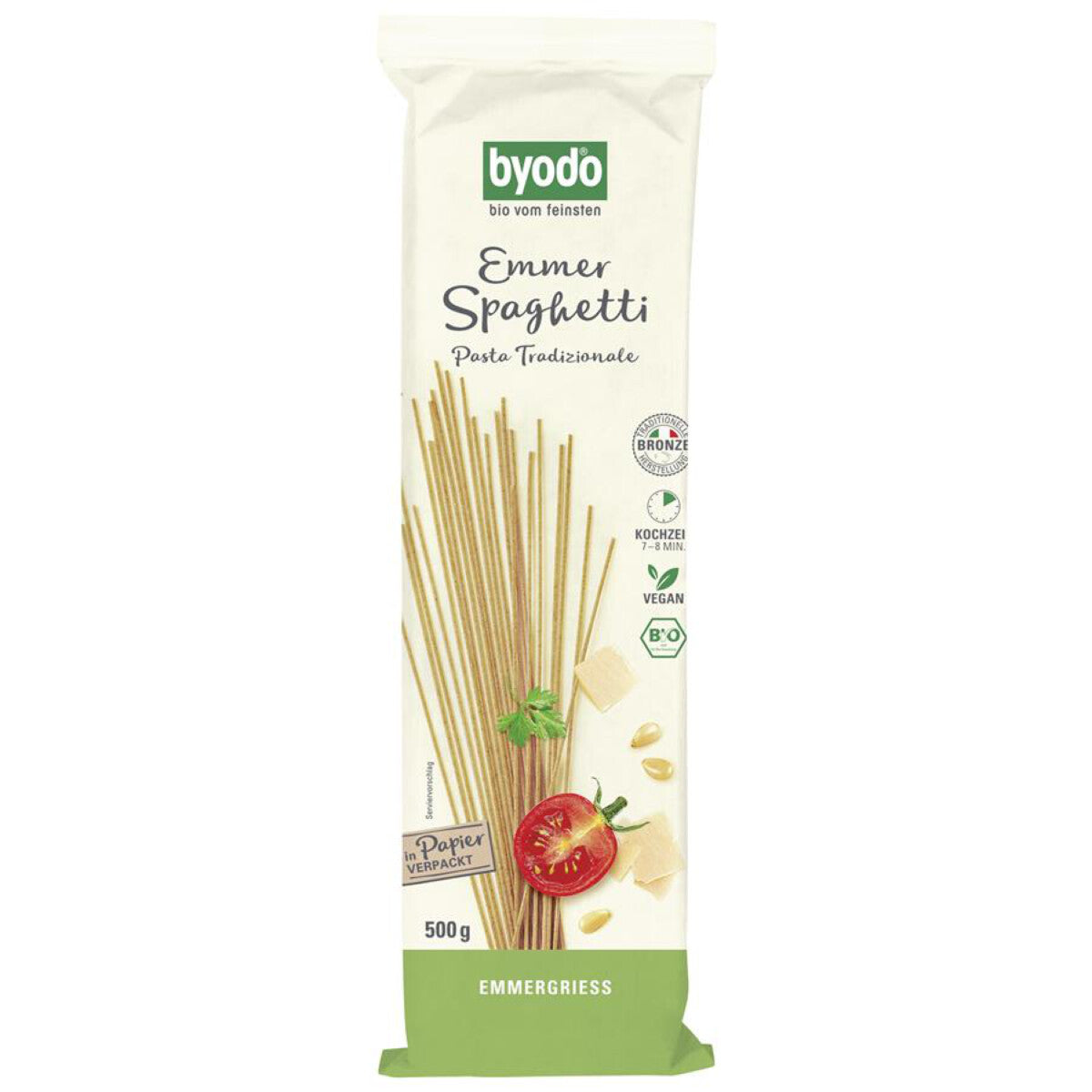 BYODO  Emmer Spaghetti semola - 500 g