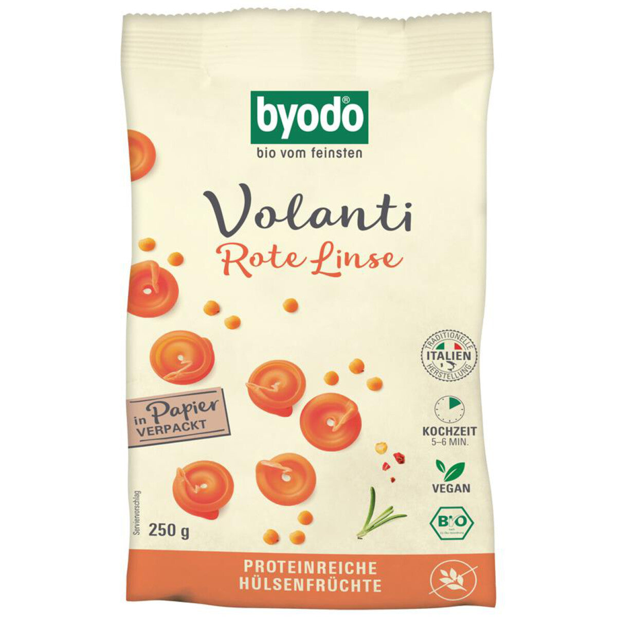 BYODO Volanti rote Linse - 250 g