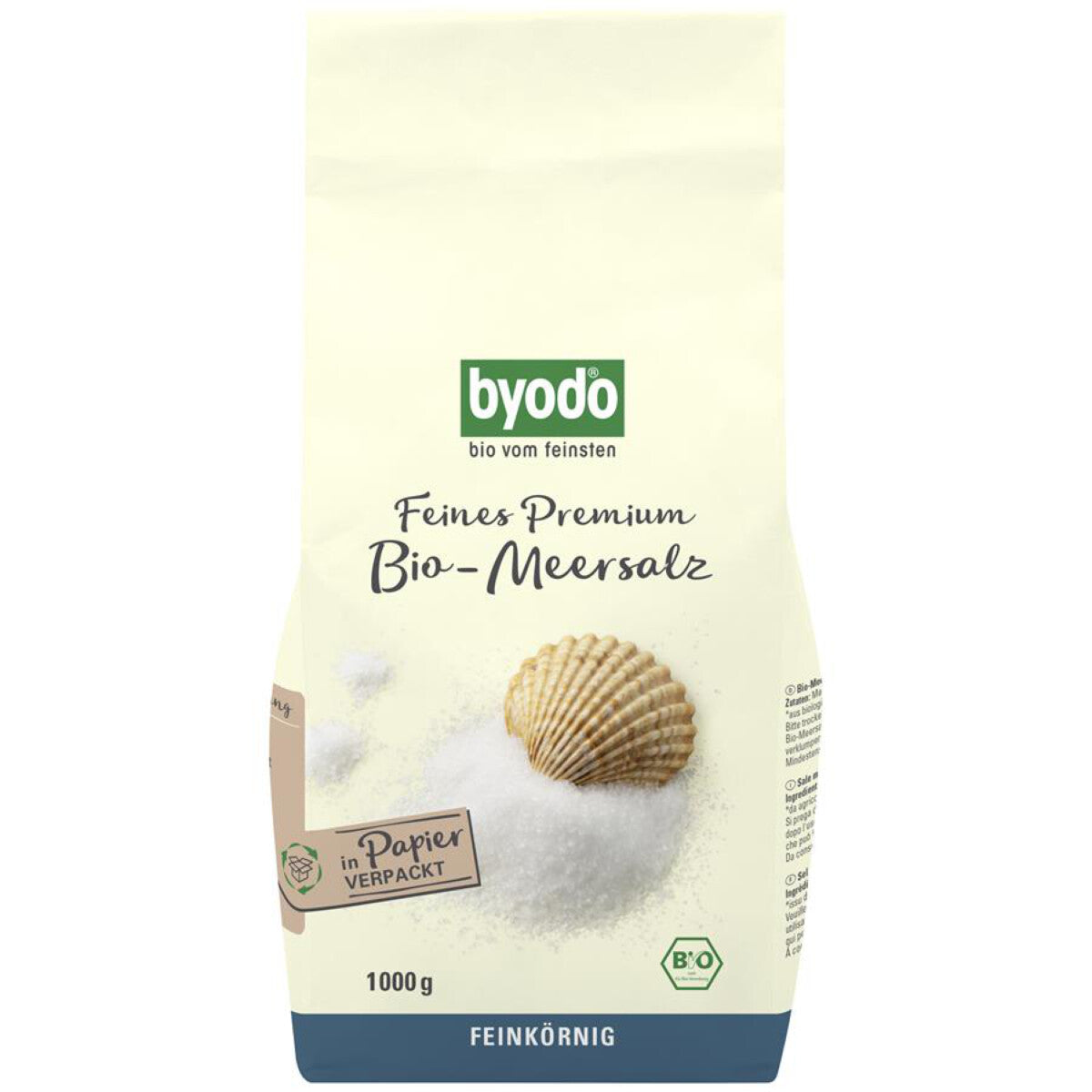 BYODO Atlantik Meersalz fein - 1 kg