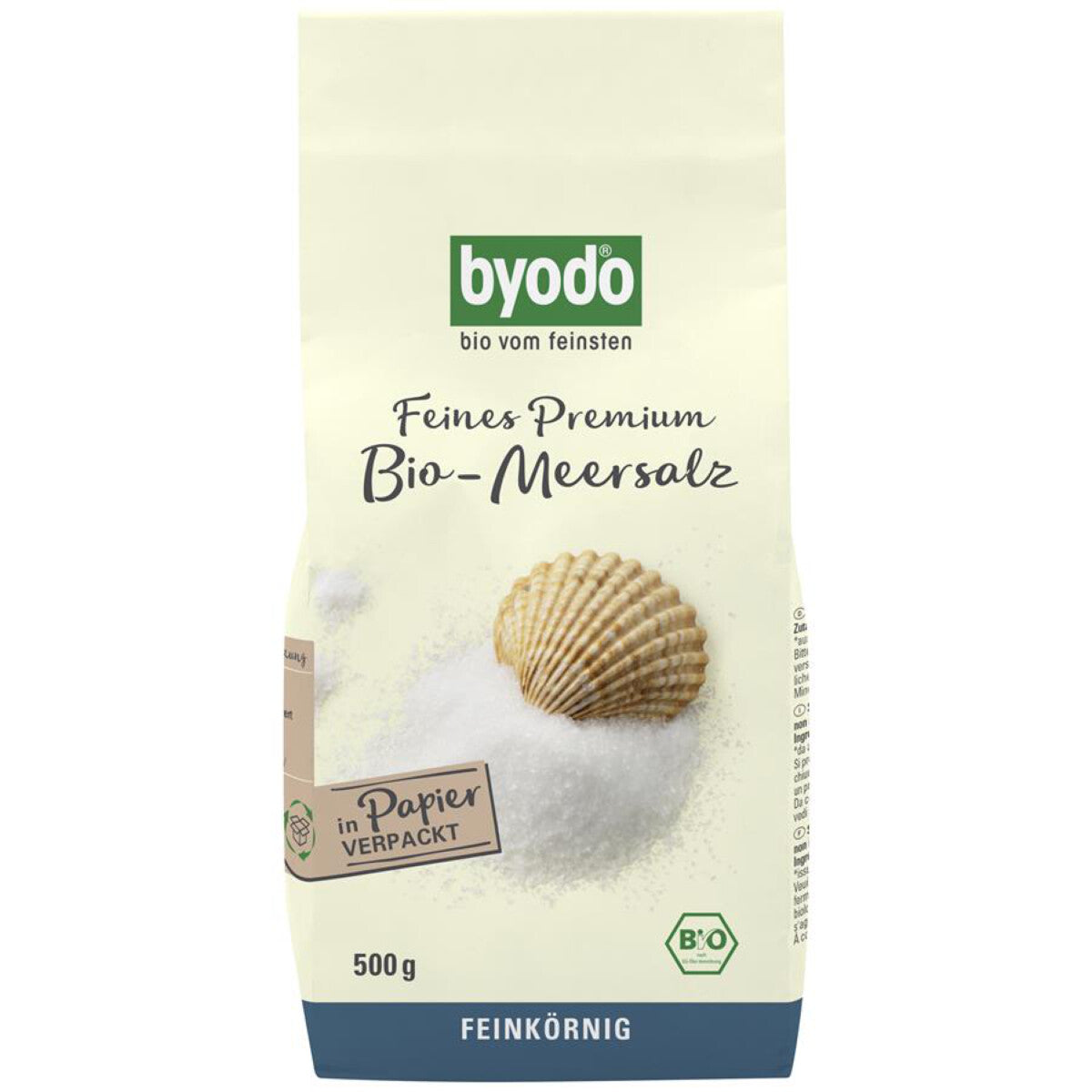 BYODO Atlantik Meersalz feinkörnig - 500 g