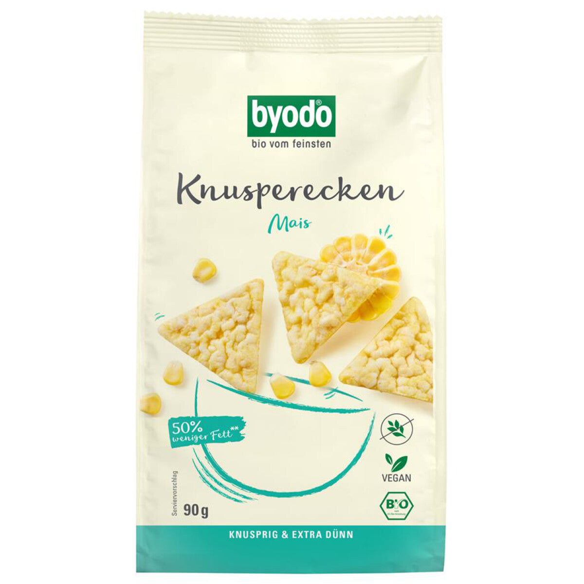 BYODO Knusperecken Mais - 90 g