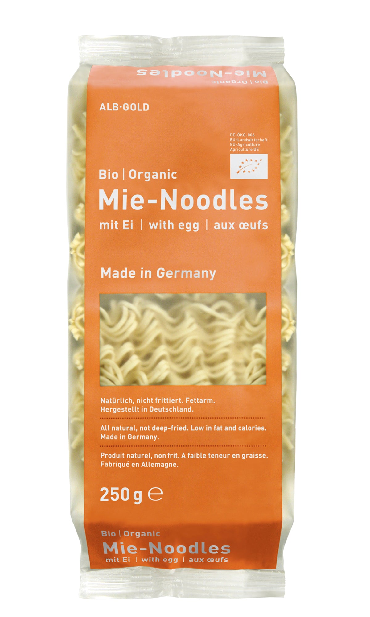 ALB GOLD ALB NATUR Mie  Noodles mit Ei - 250 g 