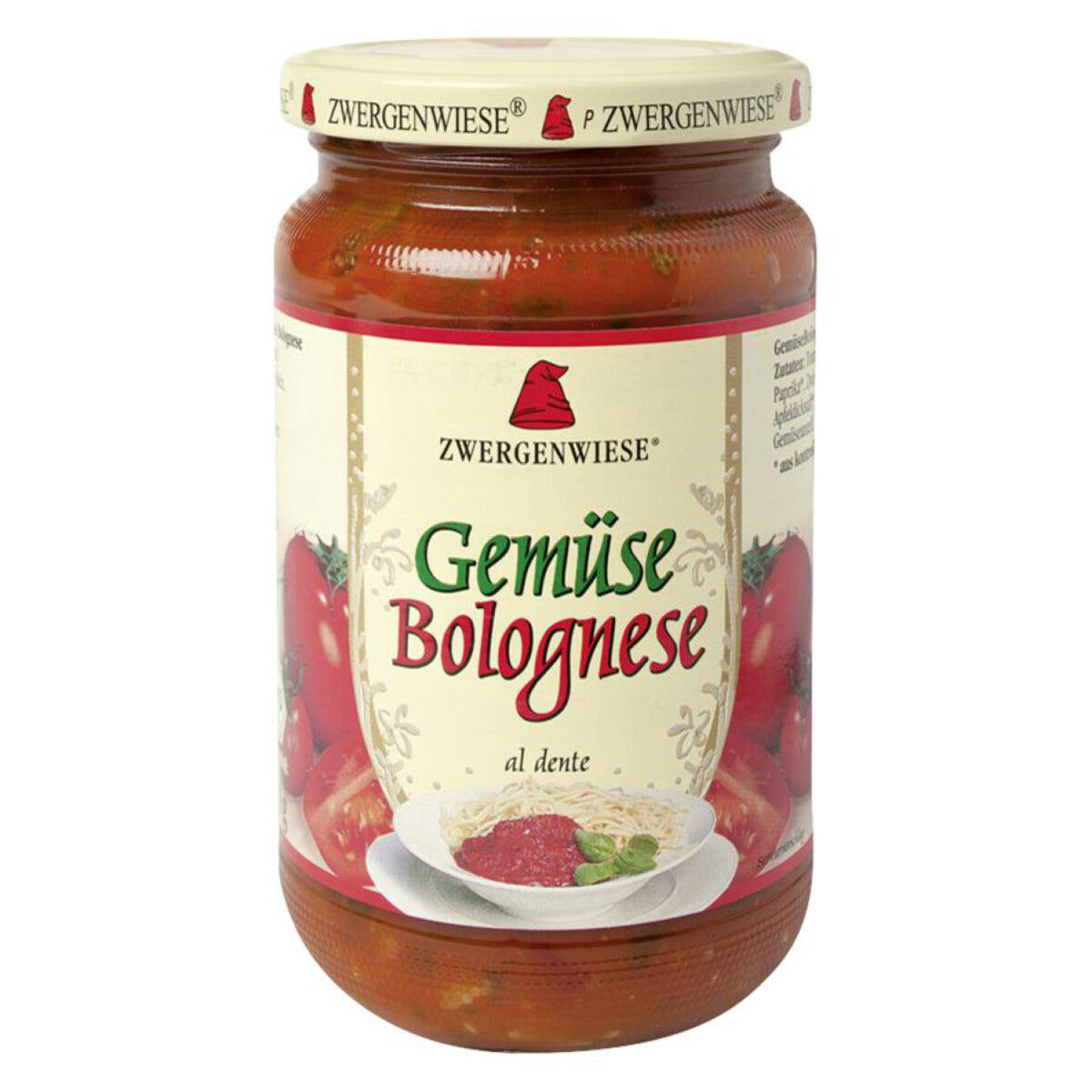 ZWERGENWIESE Gemüse Bolognese - 350 g