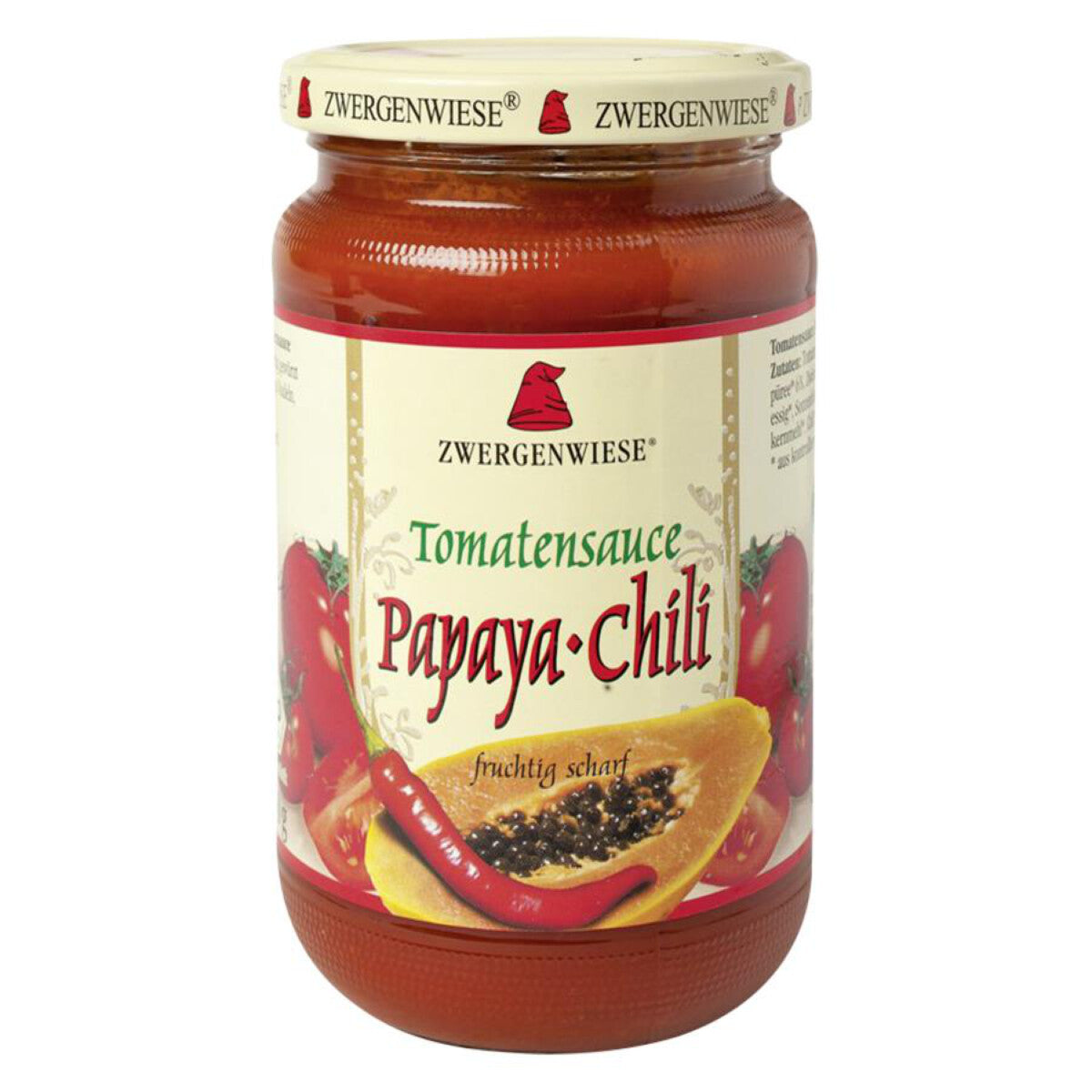 ZWERGENWIESE Tomatensauce Papaya-Chili - 350g