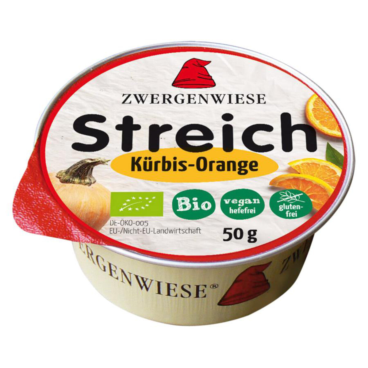 ZWERGENWIESE Kleiner Streich Kürbis-Orange - 50 g