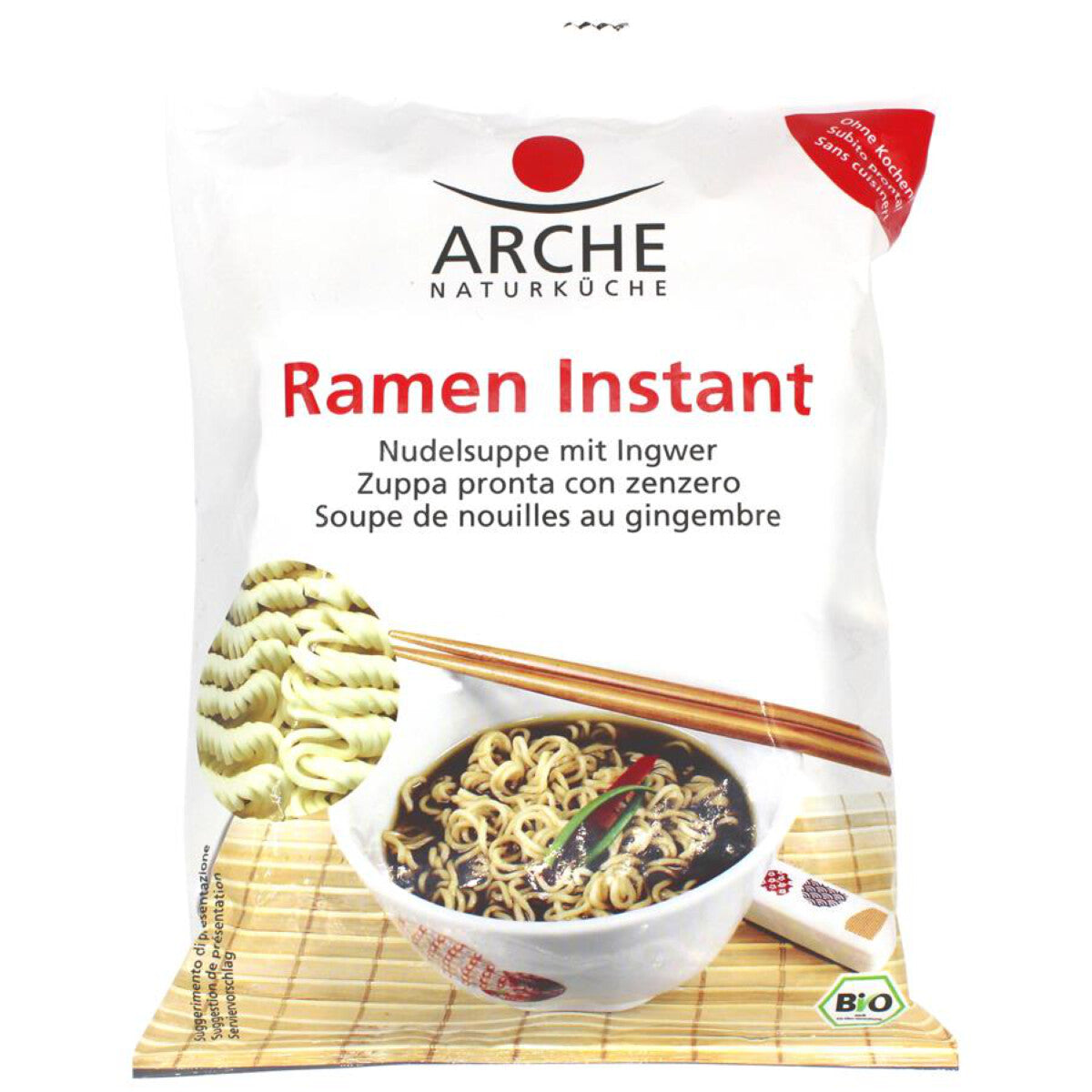 ARCHE Ramen - Nudelsuppe mit Ingwer 108 g