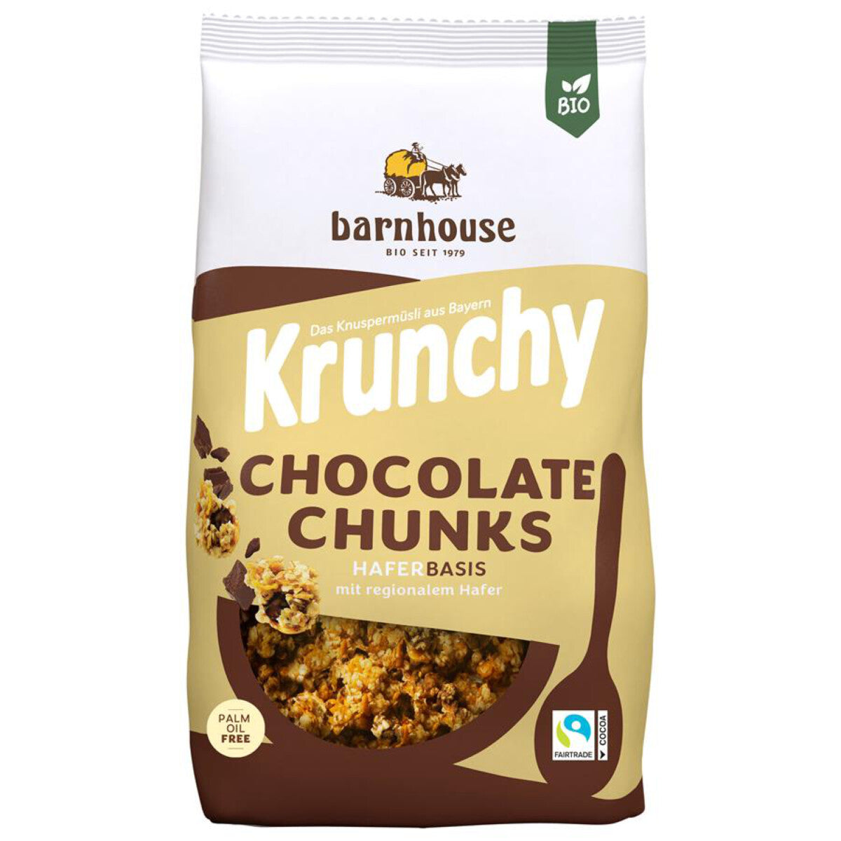 BARNHOUSE Krunchy Chocolate Chunks - 500 g