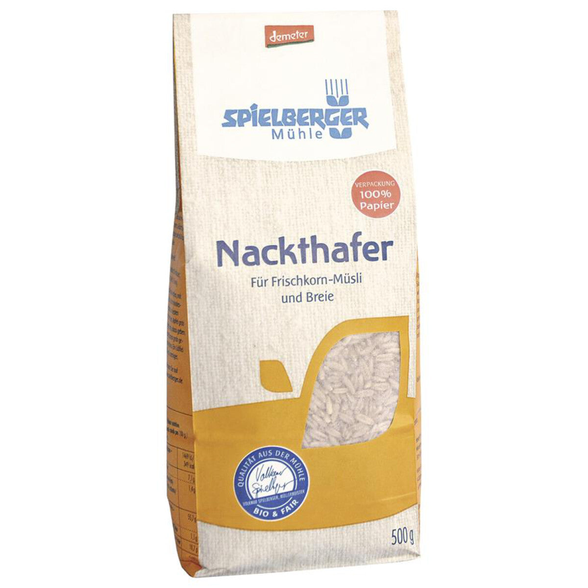 SPIELBERGER MÜHLE Nackthafer 500 g