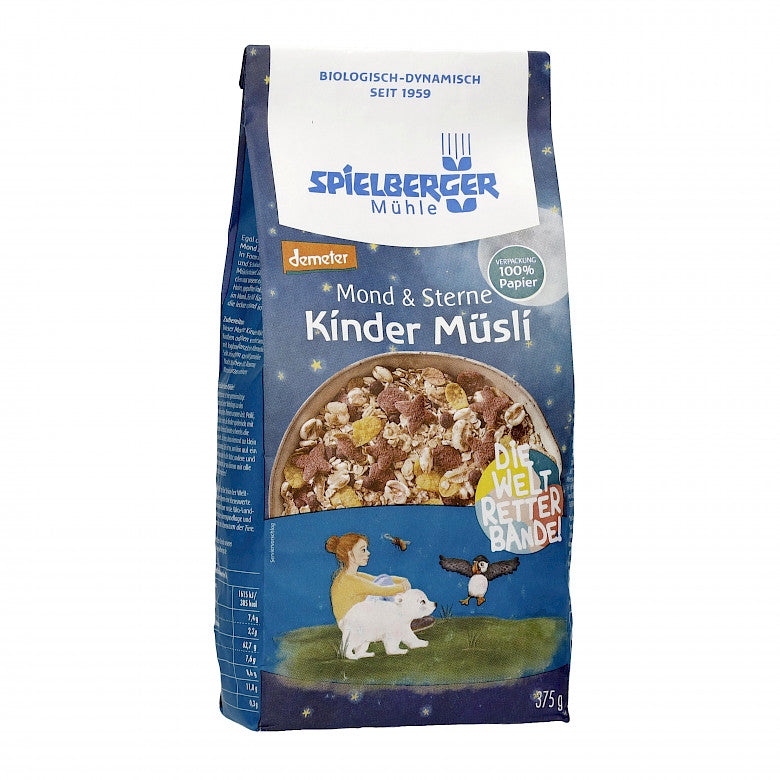 SPIELBERGER MÜHLE Mond und Sterne Kindermüsli - 375 g