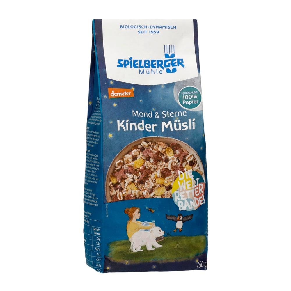 SPIELBERGER MÜHLE Mond und Sterne Kindermüsli - 750 g