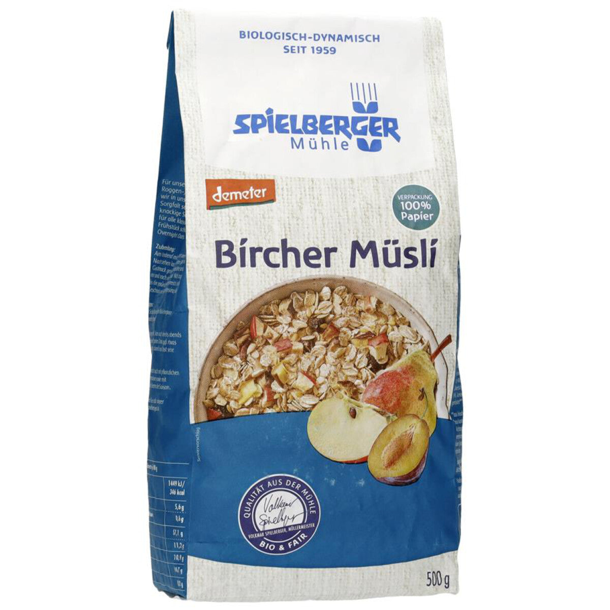 SPIELBERGER MÜHLE Bircher Müsli - 500 g