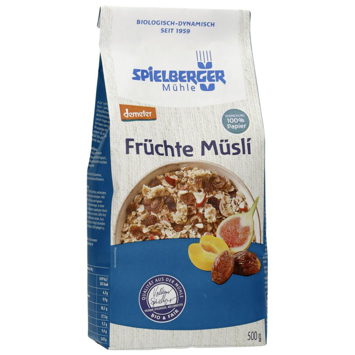 SPIELBERGER MÜHLE  Früchte Müsli - 500 g