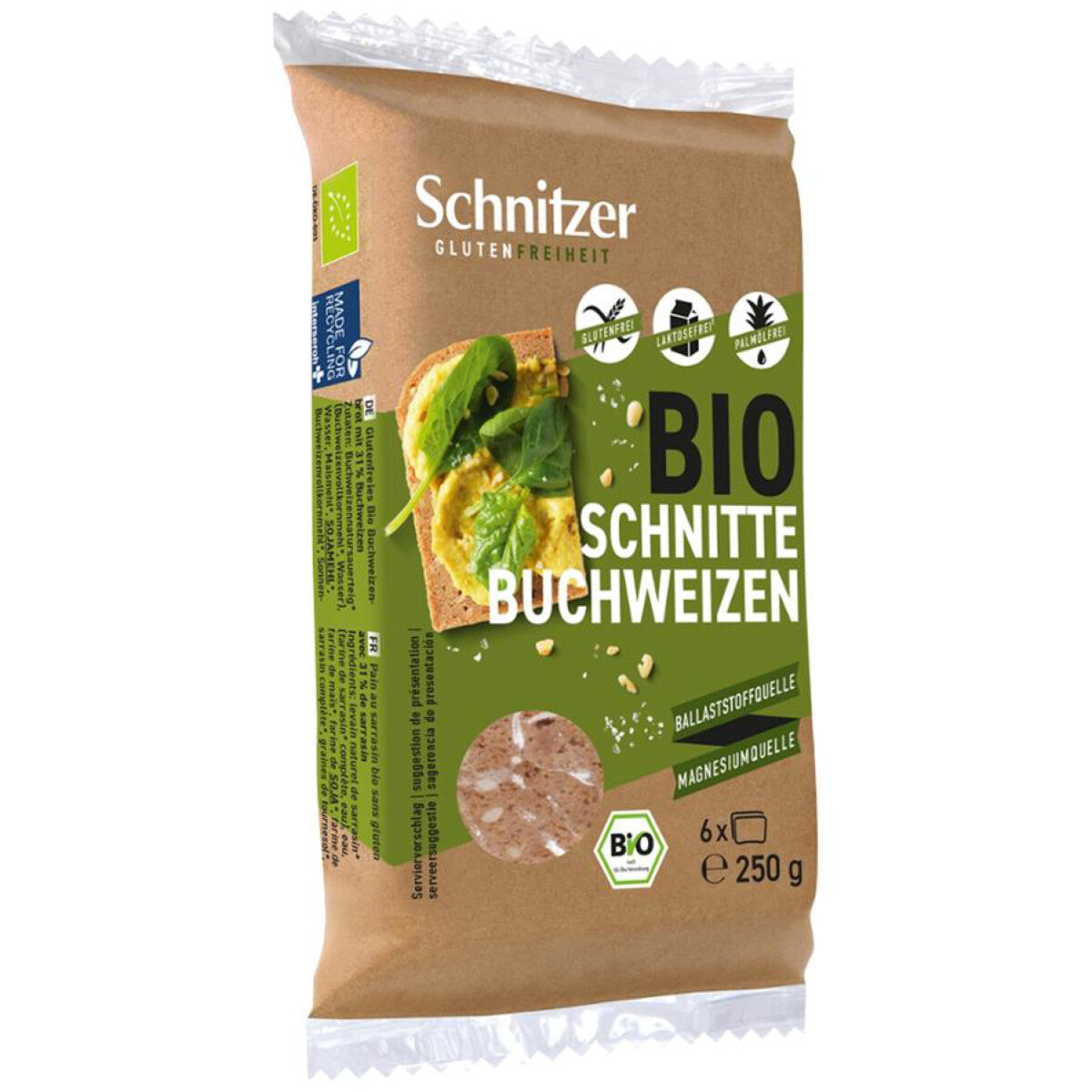 SCHNITZER Buchweizen Schnitten - 250 g