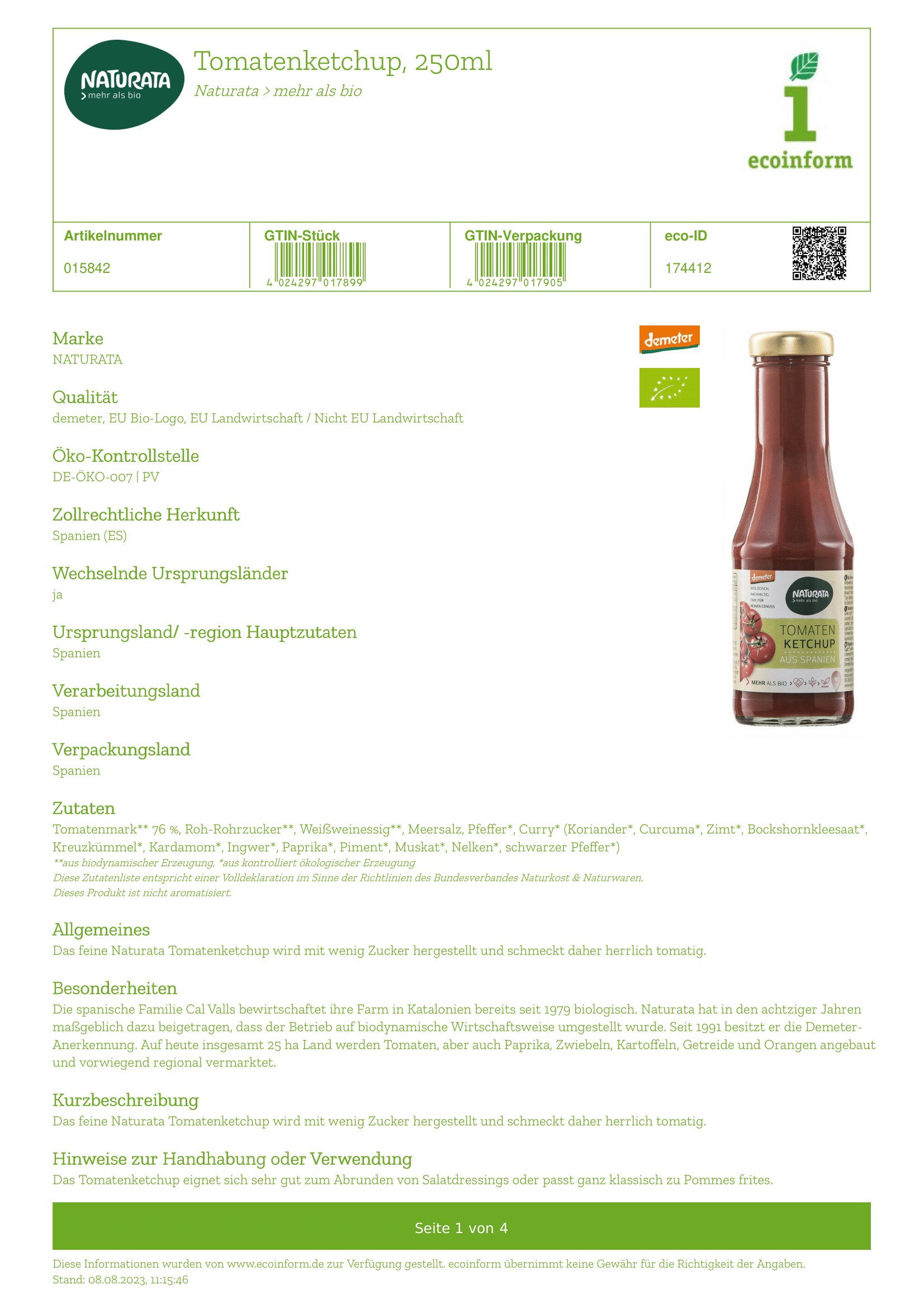 Tomatenketchup