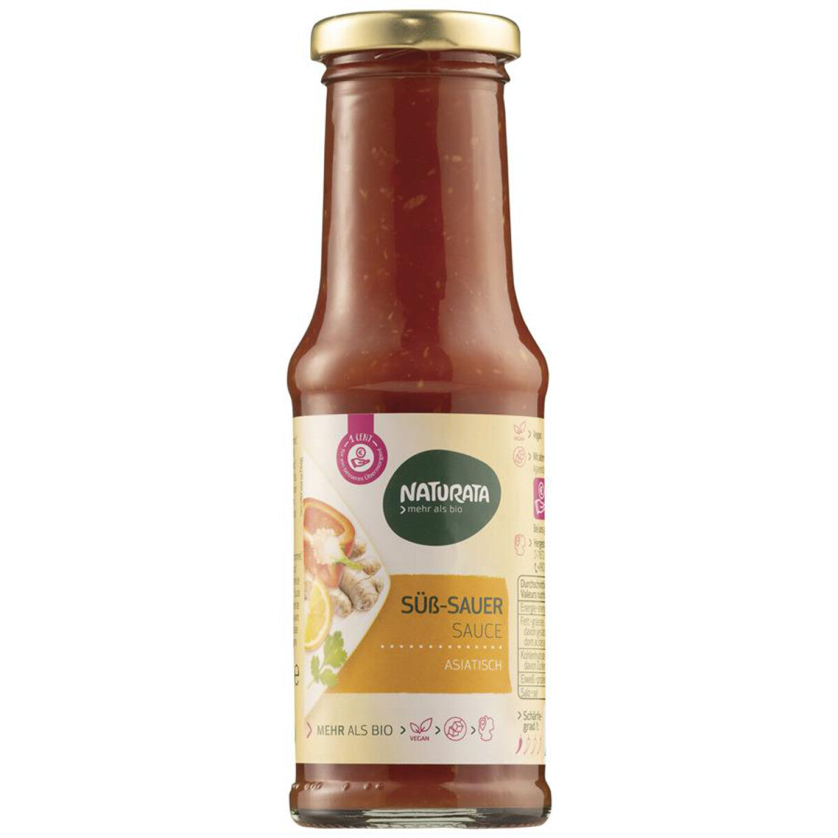 NATURATA Süß Sauer Sauce - 210 ml