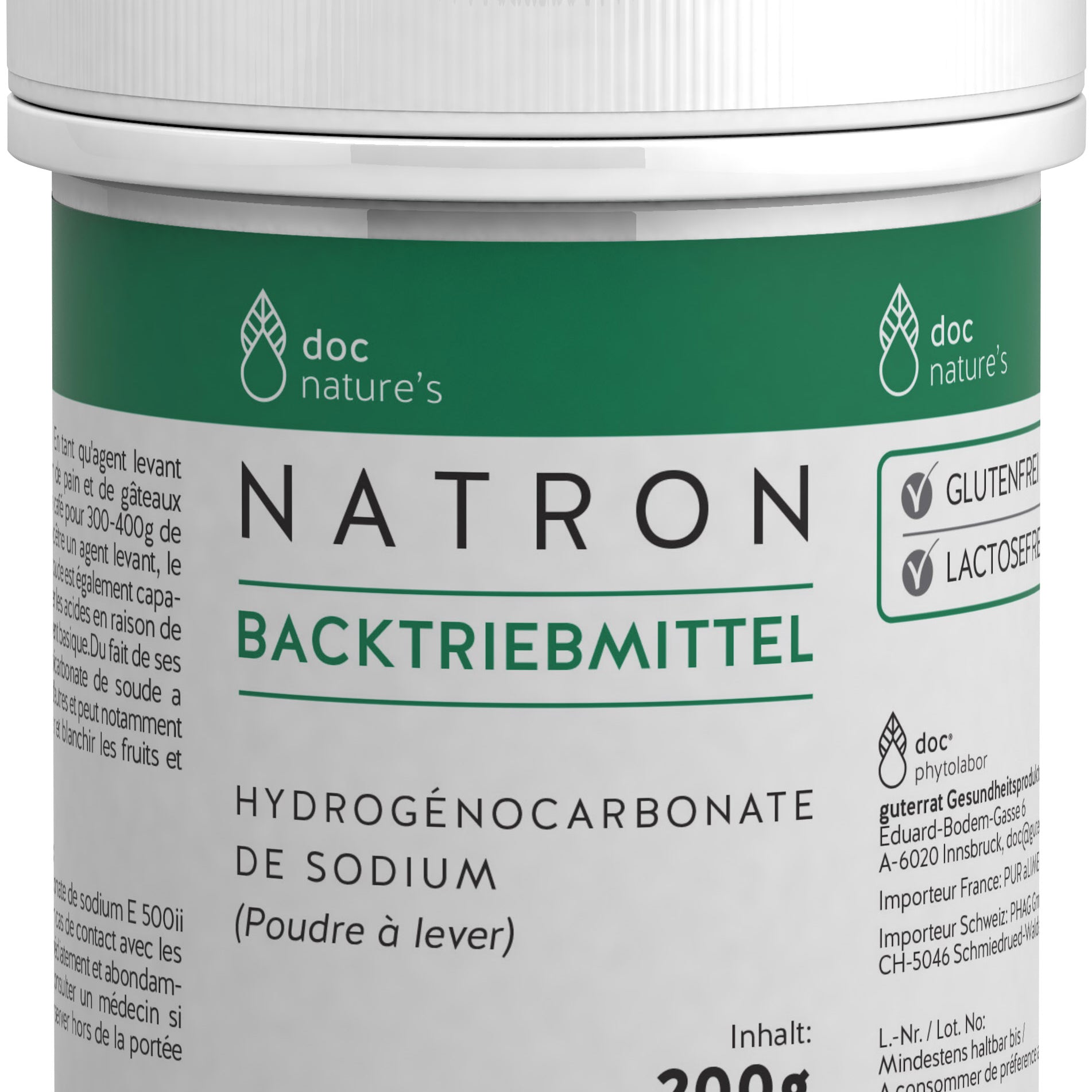 DOC NATURES Natron - 200 g