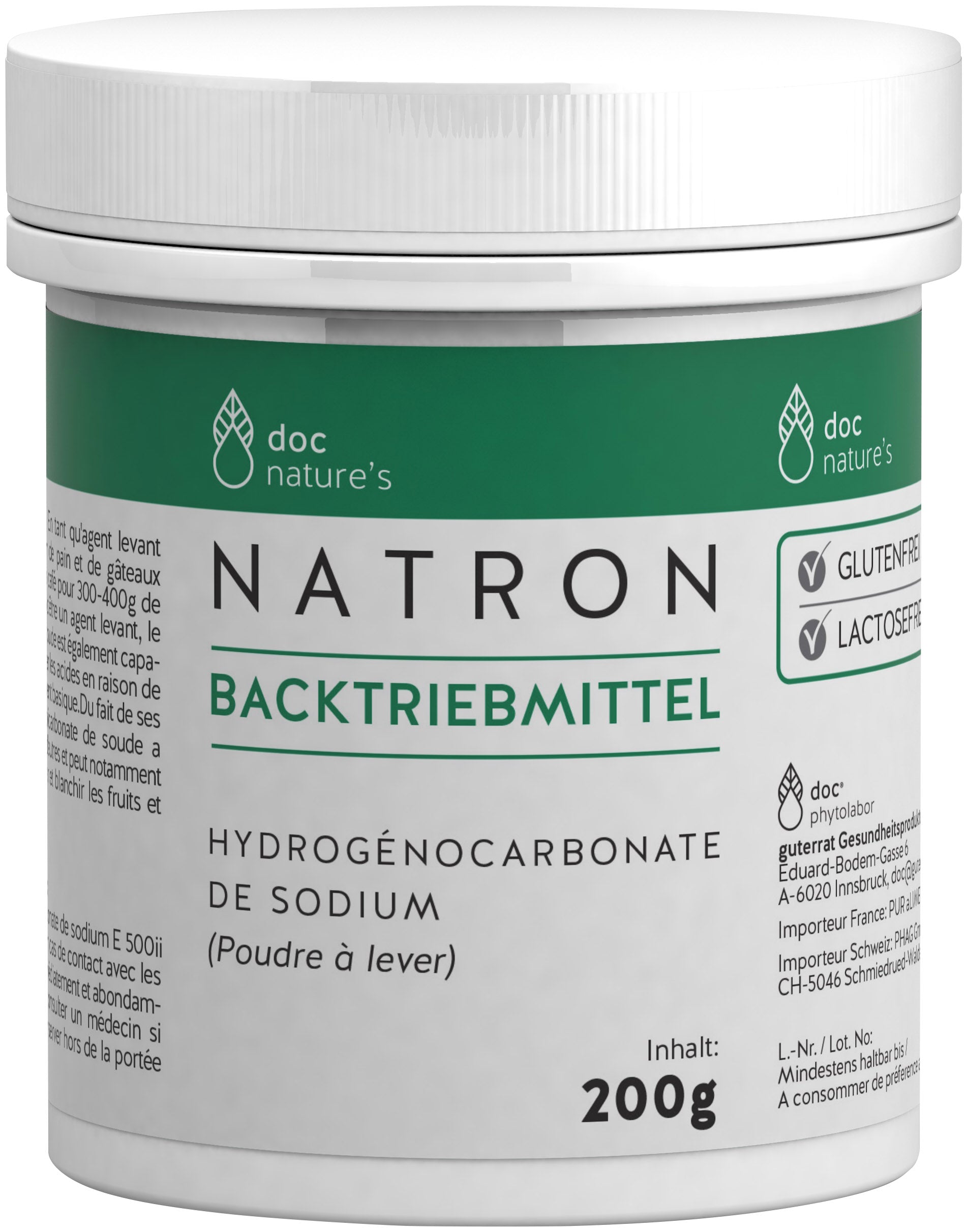 DOC NATURES Natron - 200 g