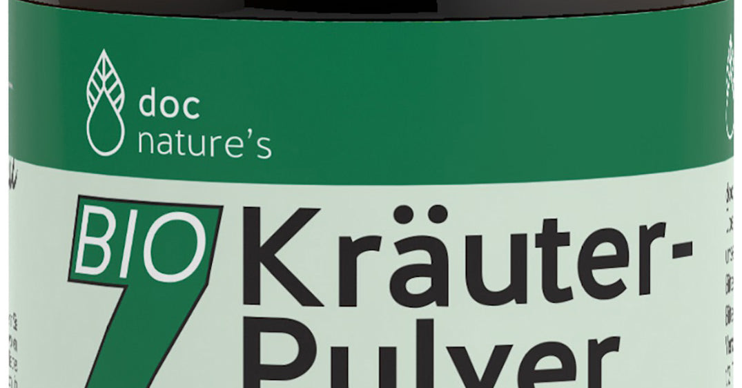 DOC NATURES  7-Kräuter-Pulver - 150 g