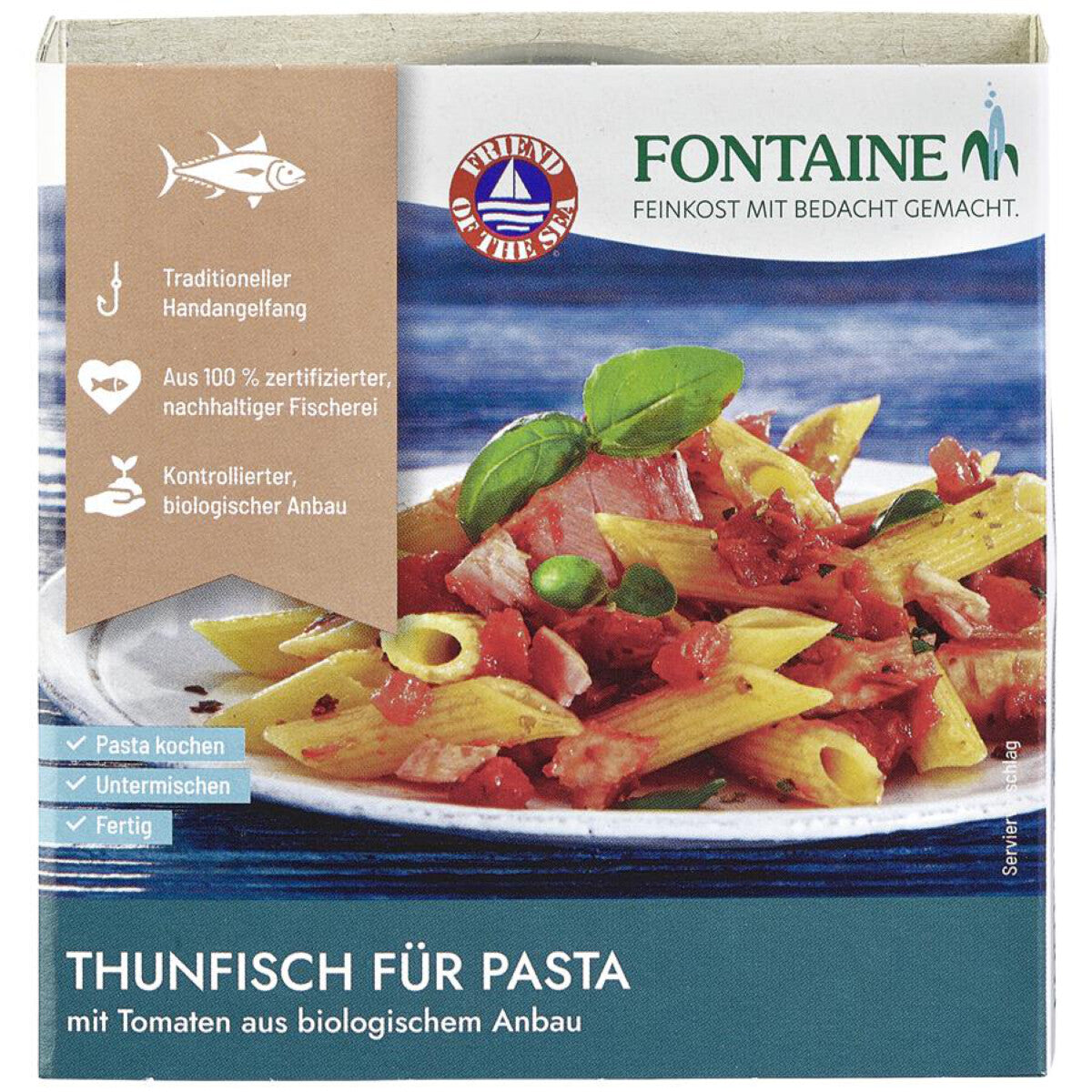FONTAINE Thunfisch für Pasta Tomate - 200 g