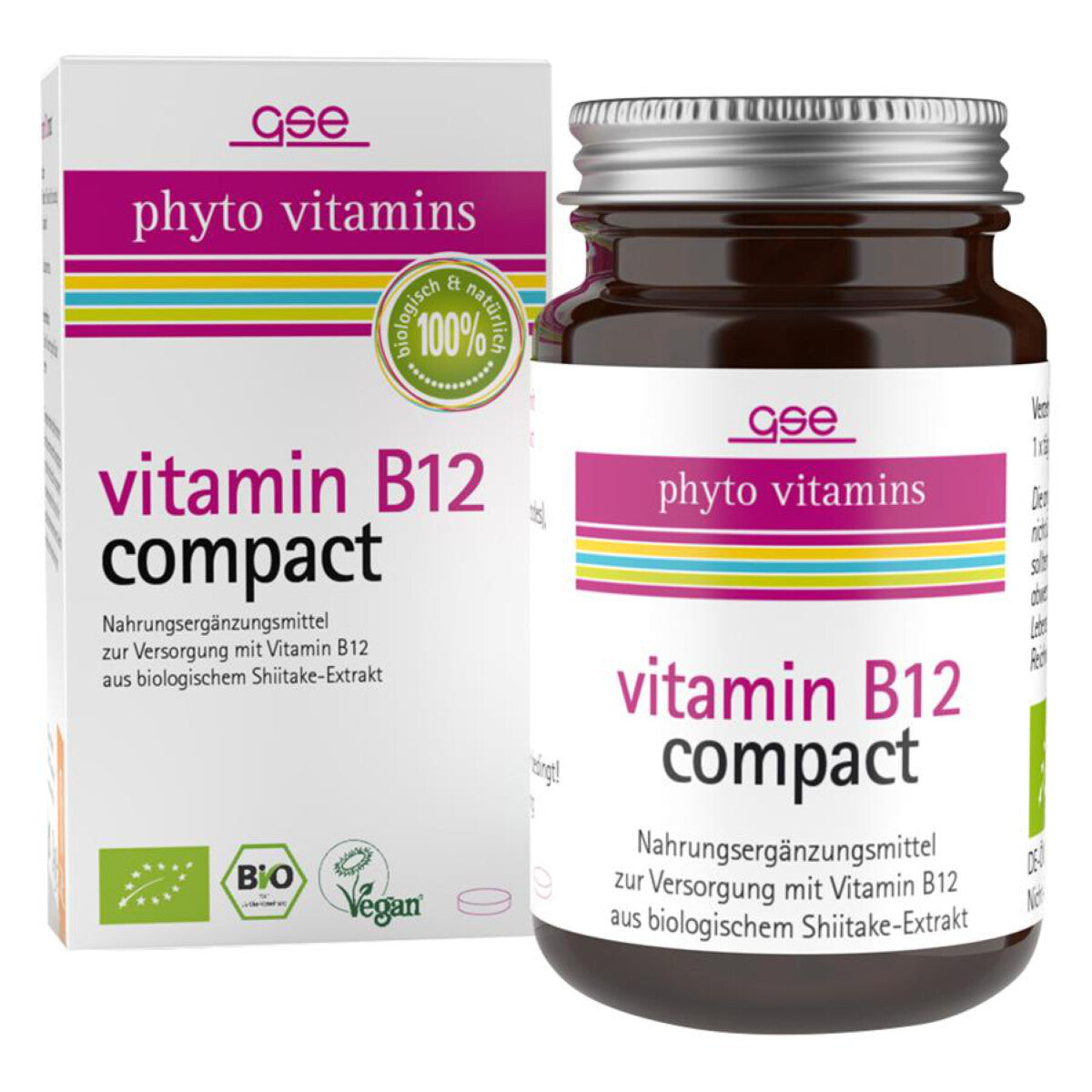 GSE Vitamin B12 compact - 120 Stk.