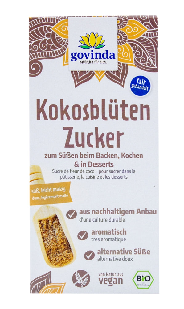 GOVINDA-Kokosblüten Zucker-400g 