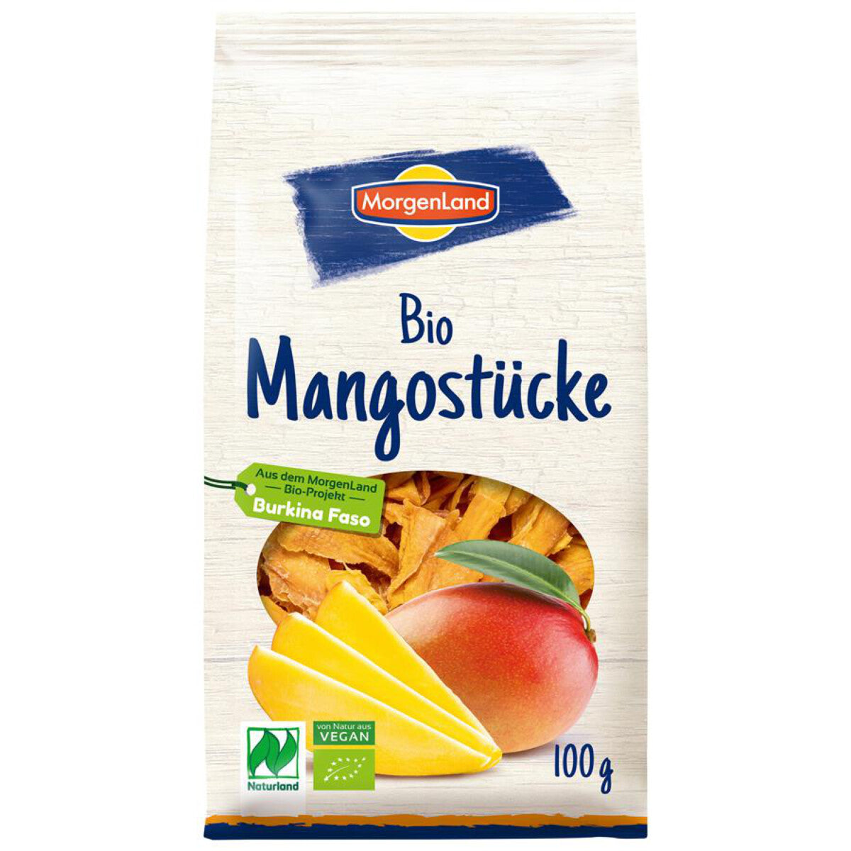 MORGENLAND Mangostücke getrocknet - 100 g