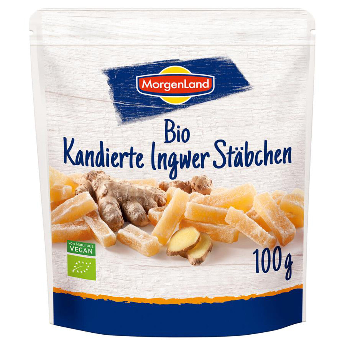 MORGENLAND Ingwerstäbchen kandiert - 100 g