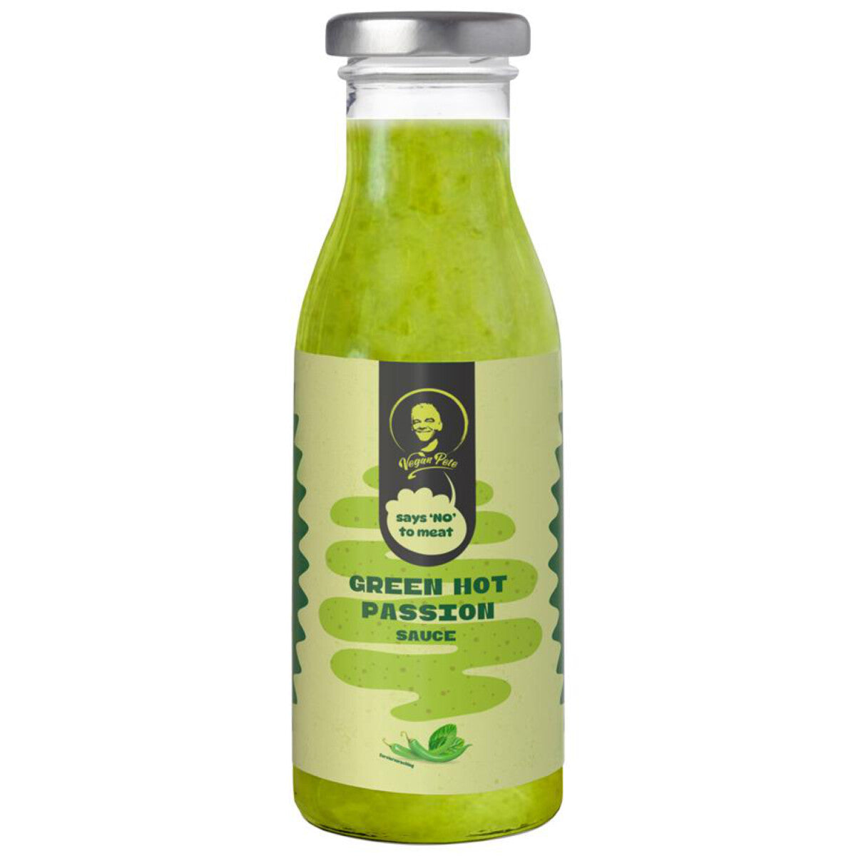VEGAN PETE
Green Hot Passion Sauce - 200 ml