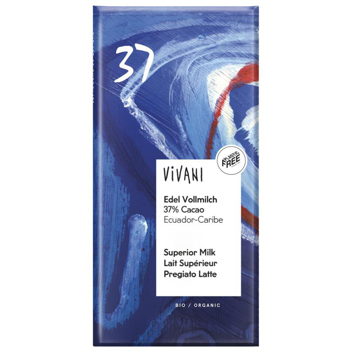 VIVANI Edel Vollmilch 37% Ecuador - 100 g