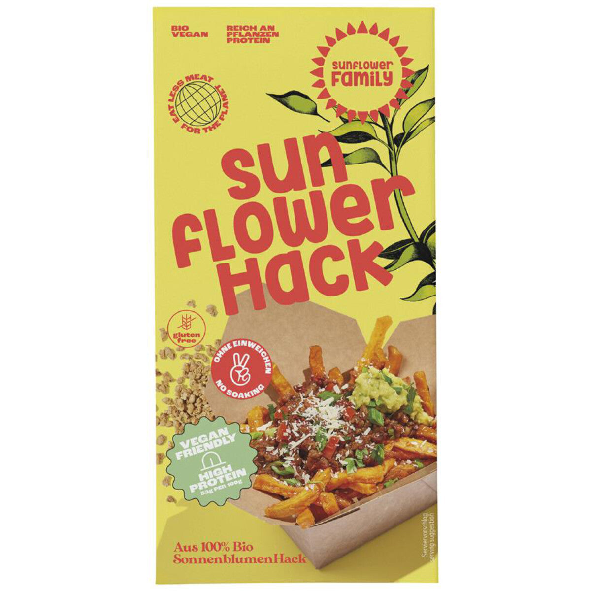 SUNFLOWERFAMILY Sonnenblumenhack - 76 g