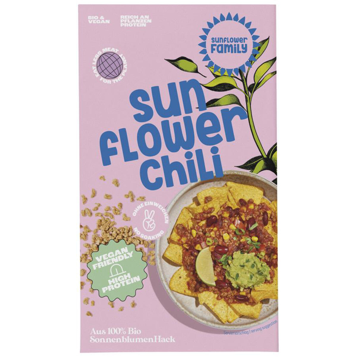 SUNFLOWERFAMILY Sonnenblumen Chili sin Carne - 131 g