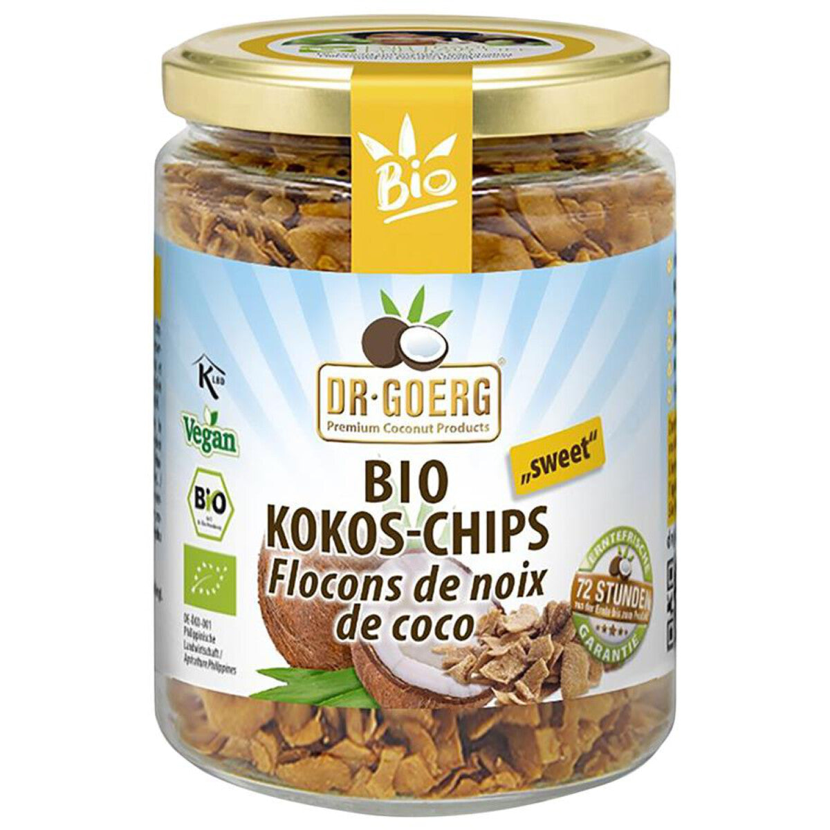 DR. GOERG Kokoschips karamelisiert - 160 g
