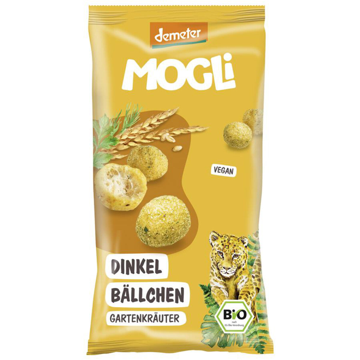 MOGLI Dinkel Bällchen Gartenkräuter - 40 g