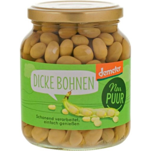 NUR PUUR Dicke Bohnen - 350 g