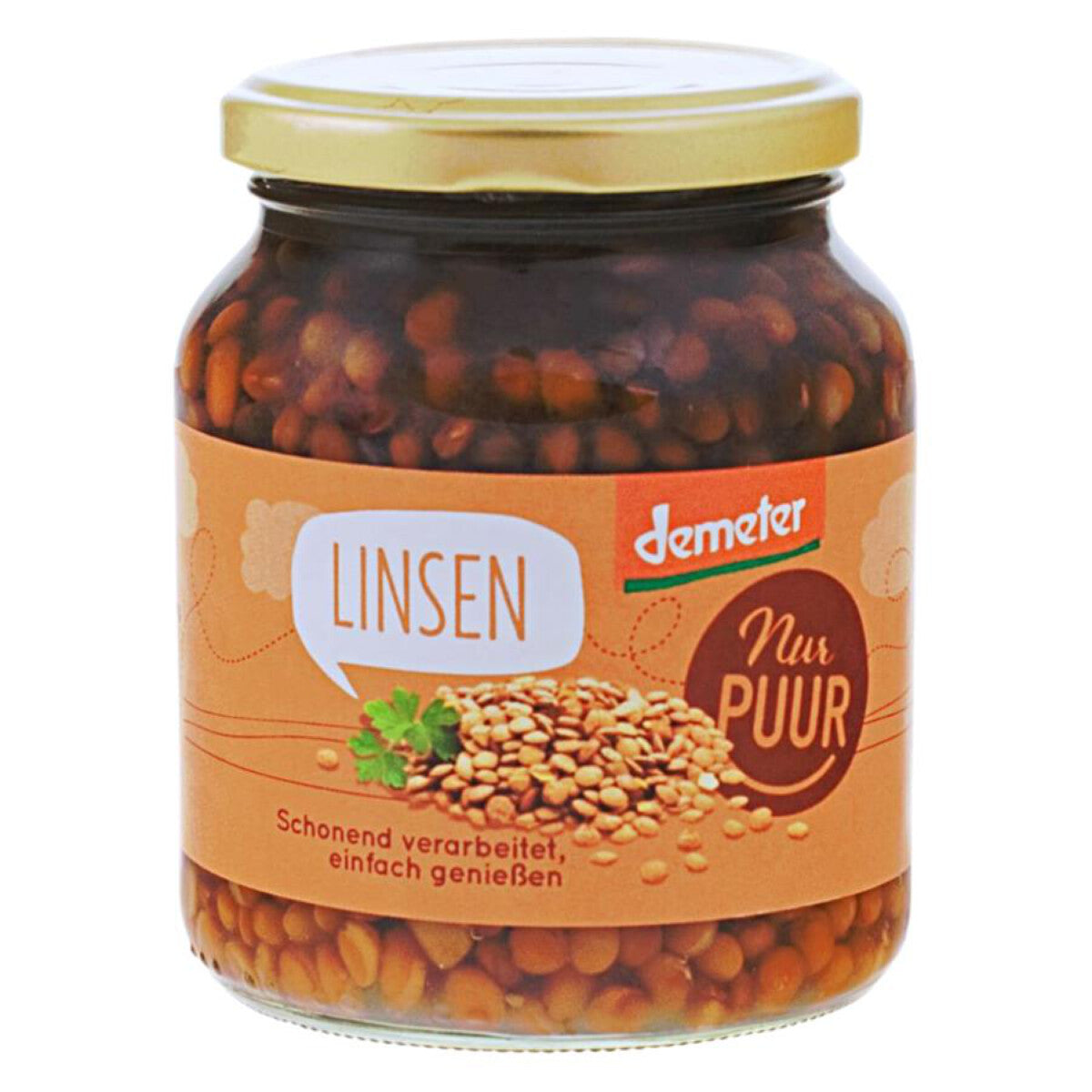 NUR PUUR Linsen - 360 g