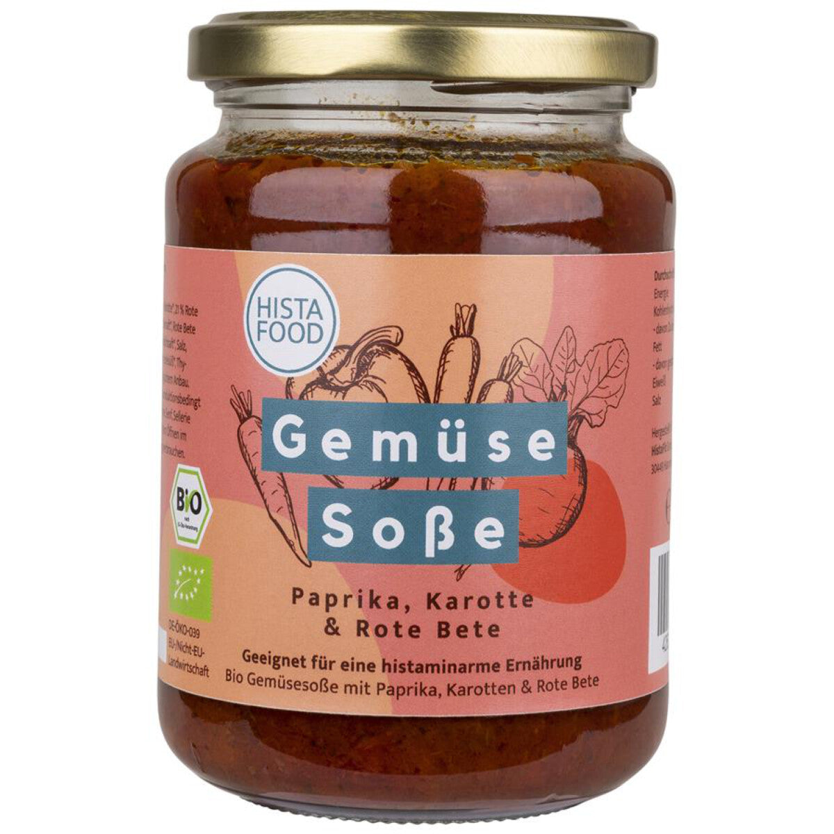 HISTAFOOD Gemüse Soße - 335 g 
