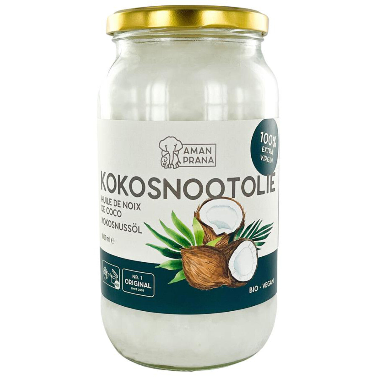 AMANPRANA Kokosnussöl - 1 l