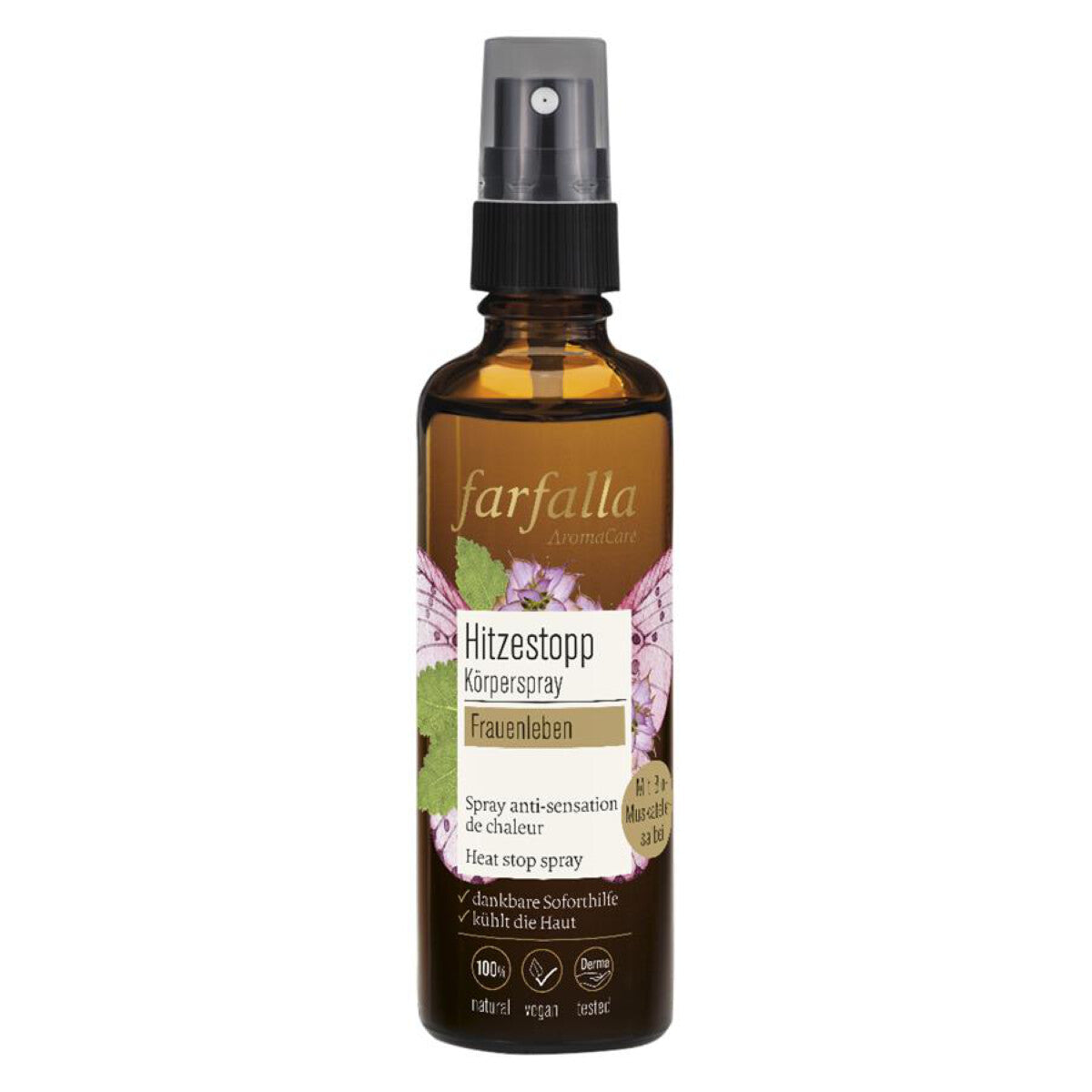 FARFALLA Frauenleben Hitzestopp Spray -  75 ml