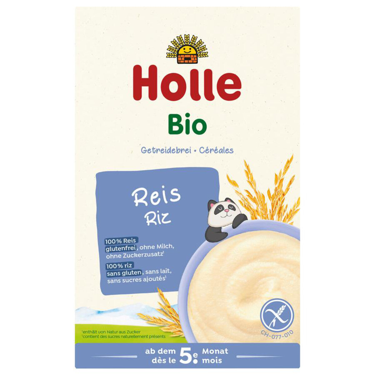 HOLLE Vollkorngetreidebrei Reis - 250 g