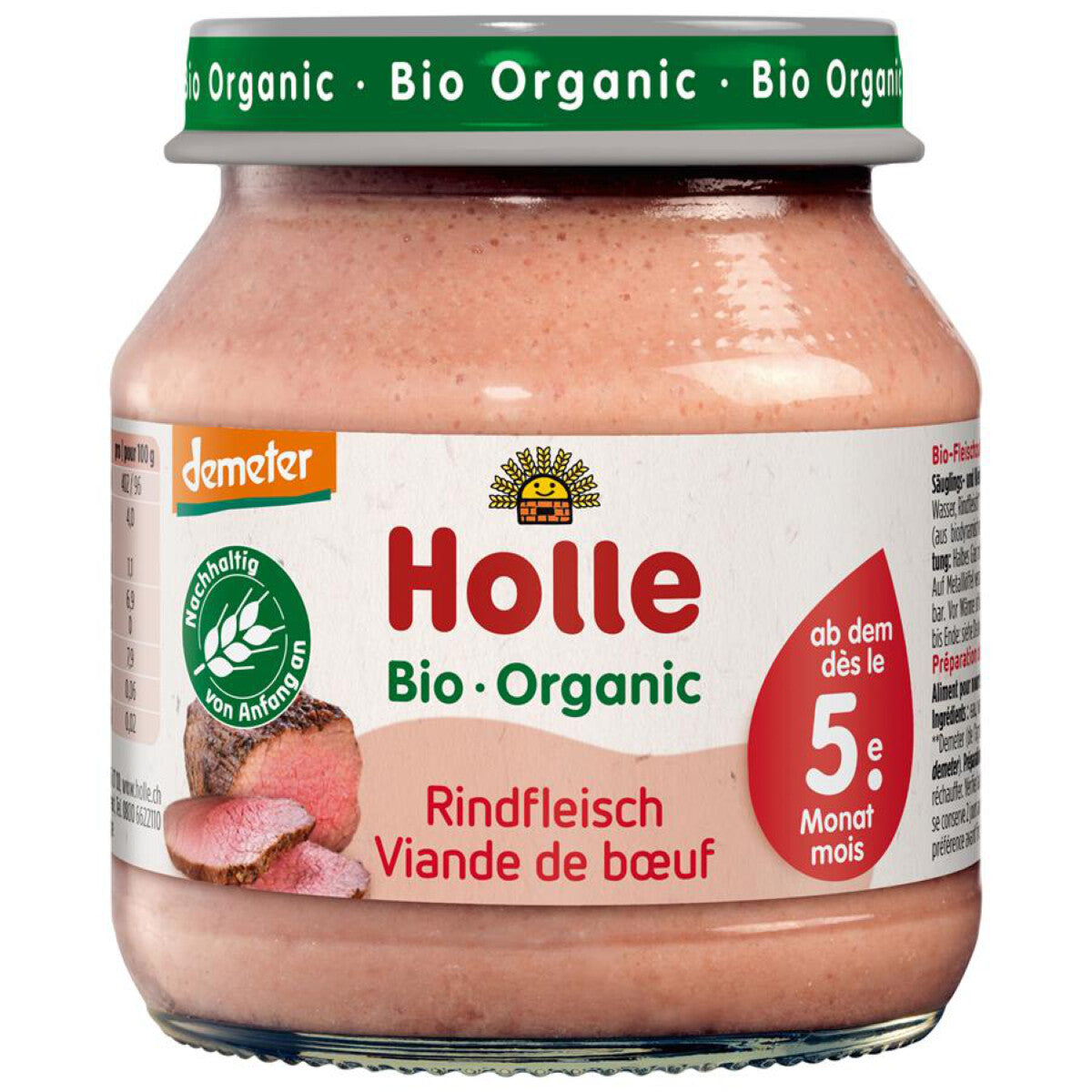 HOLLE Rindfleisch - 125 g