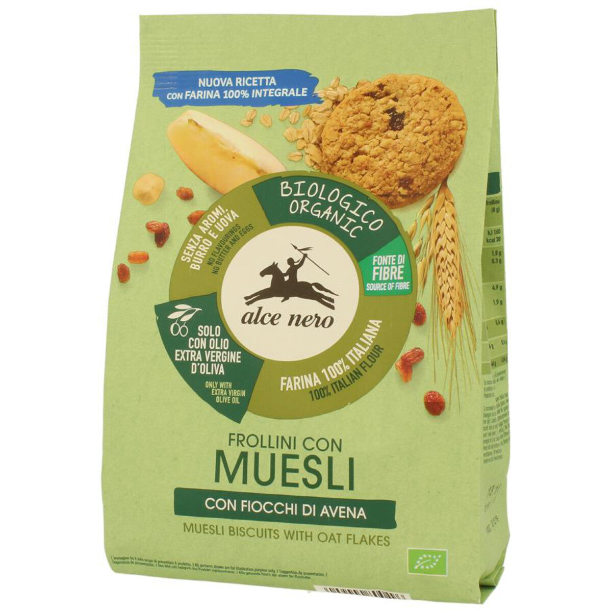 ALCE NERO Müsli Kekse - 250 g