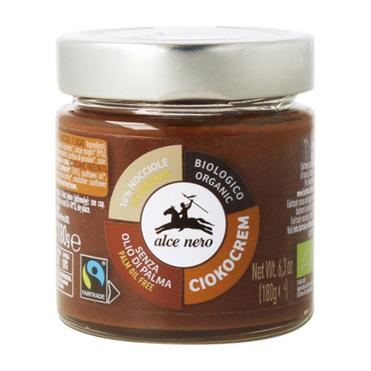 ALCE NERO Haselnussaufstrich - 180 g